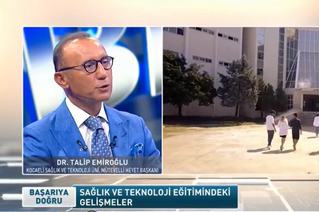 Dr. Talip Emiroğlu, Bloomberg TV'de Başarıya Doğru Programı'na Konuk Oldu